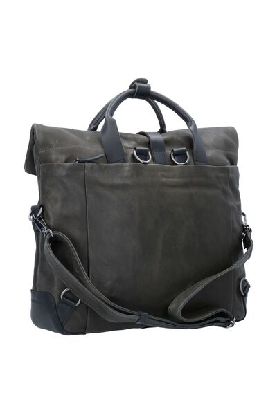 Harold's Mount Ivy Aktentasche Rucksack Leder 40 cm Laptopfach