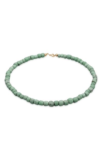 ELLI Halskette Choker Glasperlen 925 Silber