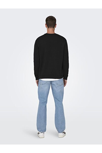 Only & Sons Sweatshirt mit Rundhalsausschnitt