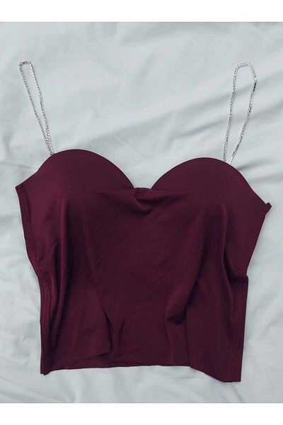 GARDIROZA Glop Strap Crop Bustier Bodysuit Body Bady Athlete