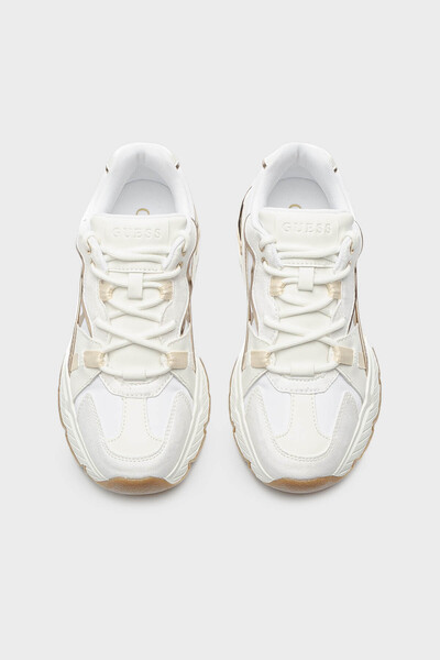 Guess Carrli Logolu Sneaker Ayakkabı FLGCAIFAB12  AYAKKABI FLGCAI FAB12 WHISA