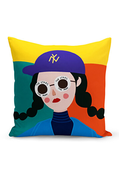 Bertille Home Двосторонні наволочки з цифровим друком серії Retro (Retro Cush...