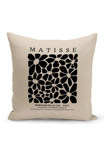 Bertille Home Art Series Double Sided Digital Printed Throw Pillow Case (Art Cushion Cover)