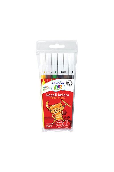 ileri grup Pensan Felt Paint Pen 6 Colors