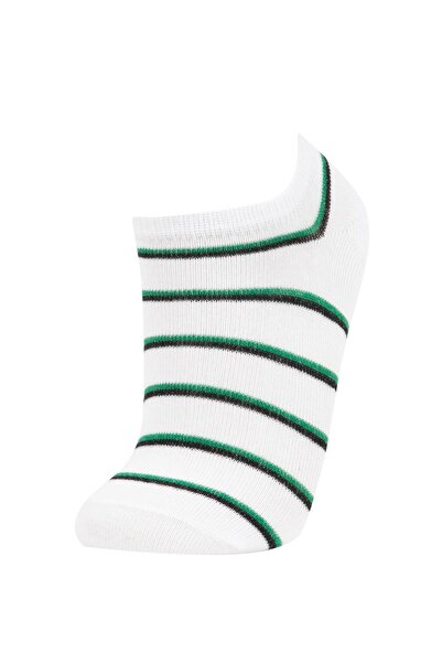 DeFacto Boy's 5-Piece Cotton Booties Socks C3643a8ns