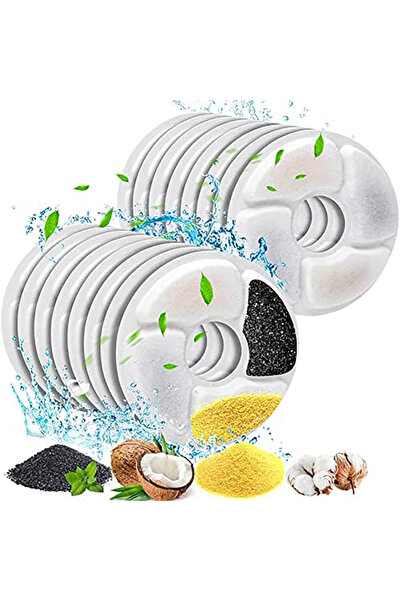 PETSİ Aktif Karbon Yedek Filtre 2 Adet (KPF-10550 SU PINARI UYUMLU AKTİF KARBON YEDEK FİLTRE)