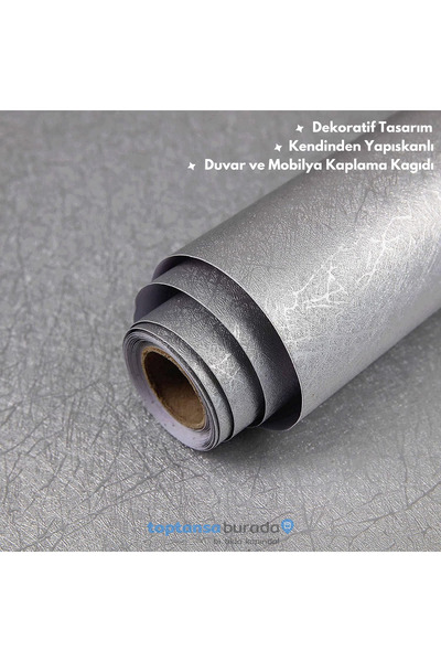 TechnoSmart 60cm×300cm Kendinden Yapışkanlı Modern Görünümlü Duvar Kağıdı Mutfak Dolap Masa Kaplama