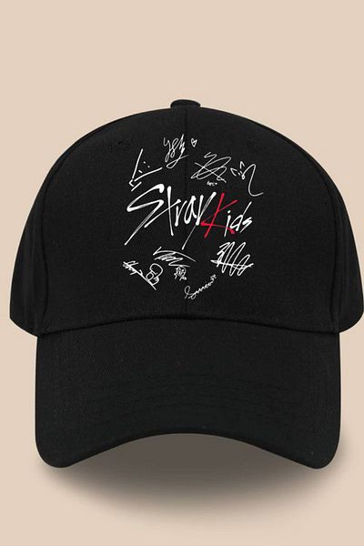 Touz Moda Μαύρο καπέλο Stray Kids