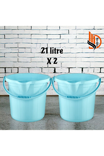 biedda 21 litre Renkli Temizlik ve Banyo Su Kovası