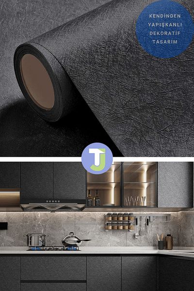 Technojet Self-adhesive Kitchen Bathroom Countertop Wall Cabinet and Table Covering 60cmX500cm
