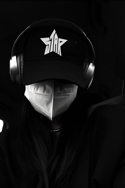 Touz Moda Star Black Hat