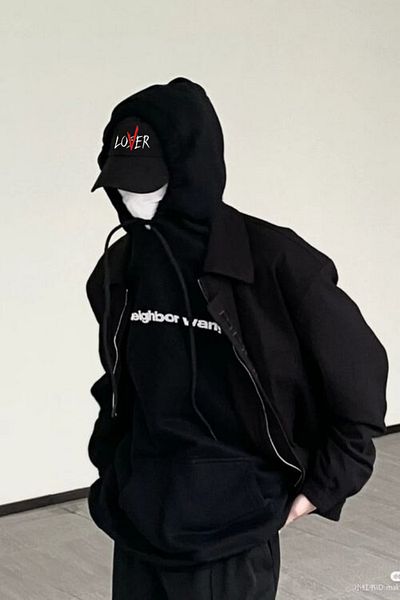 Touz Moda Любовна черна шапка