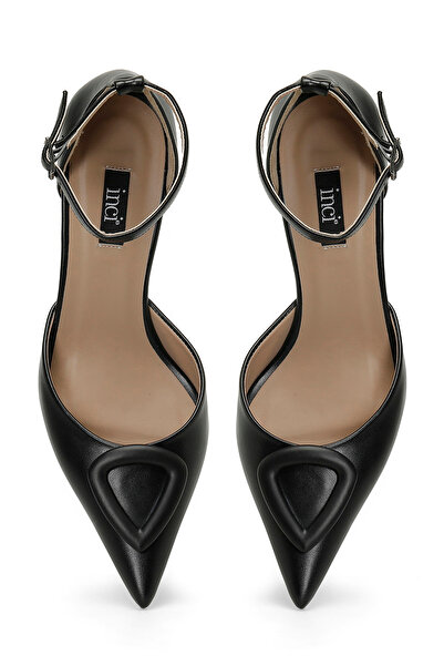 İnci INCI ROXANNE 4FX Чорні жіночі туфлі на підборах