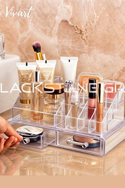 Vivart Design special de lux - Organizator de machiaj cu modul de sertar Orga...