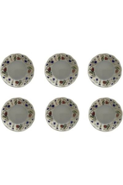 Paşabahçe Herbal 21 Piece Enamel Teapot and Lalenase Tea Cup Set
