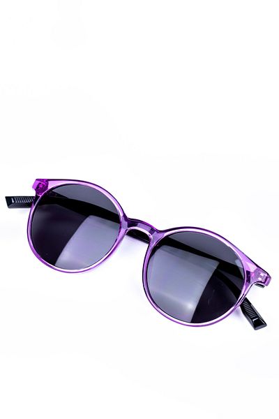 By Donetto New- Phera Unisex Lilac Bone Sunglasses