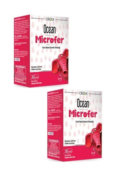 Orzax Ocean New Generation Iron Support Microfer Drops 30ml X 2Pcs