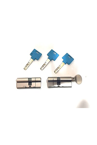 Mul-T-Lock Multlock Mtl600 Interactive Yüksek Güvenli Tuzaklı Çelik Takviyeli İkiz Barel Seti 69 MM