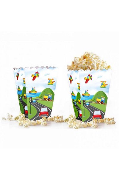 kidspartim Vehicles Corn Box 8 Pieces