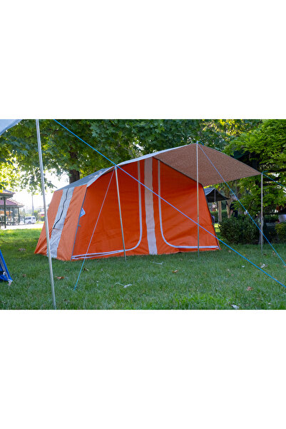 Zey Camping İki Odalı Kamp Çadırı Turuncu