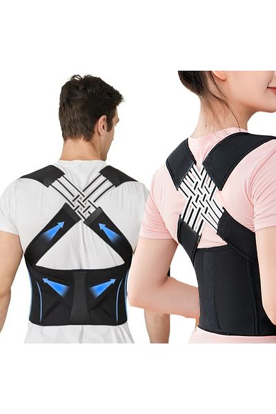 Ankaflex Men's and Women's Unisex Upright Durus Corset - Anti Humpback, for Shoulder and Waist Back