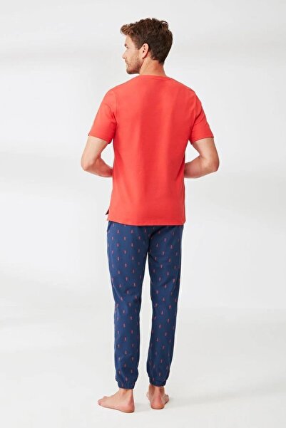 Nautica Pijama Takım Kirmizi Dior M324pjtk