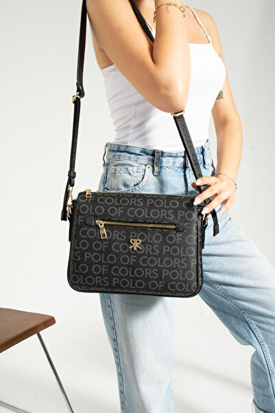 POLO CLUB Жіноча сумка через плече на 5 болтах