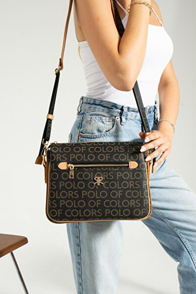 POLO CLUB Geantă de umăr cu 5 compartimente pentru femei