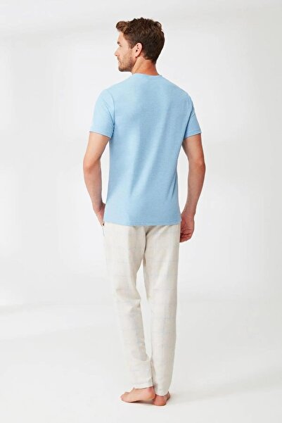 Nautica Pijama Takım Mavi M315pjtk