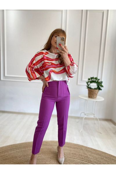 KAROL Fabric Float Trousers