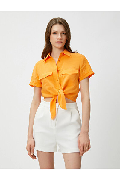Koton Orange Women's Shirt