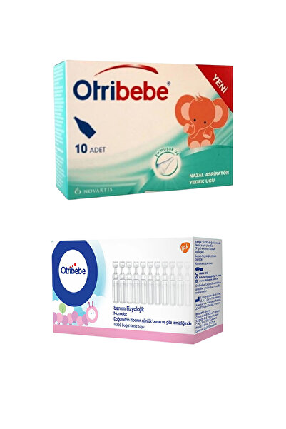 Otribebe Monodoz Deniz Suyu 20 Flakon + Otribebe Nazal Burun Aspiratörü Yedek...