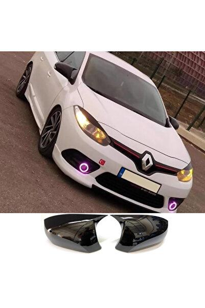 MKG Otomotiv Renault Fluence Batman Yarasa Ayna Kapağı Piona Black ABS 2009-2016