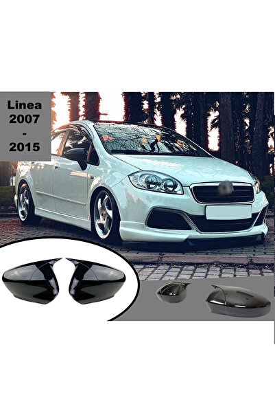 MKG Otomotiv Fiat Linea Batman Yarasa Ayna Kapağı Piona Black ABS 2007-2015