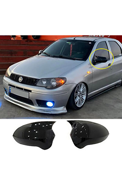 MKG Otomotiv Fiat Albea Batman Yarasa Ayna Kapağı Piona Black ABS 2002-2009