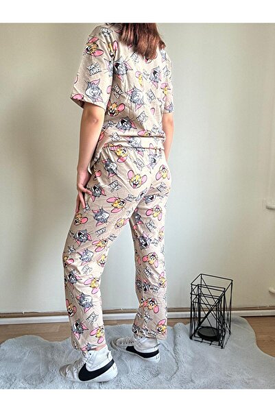 Lotus Boutique Baskılı Pijama Takımı