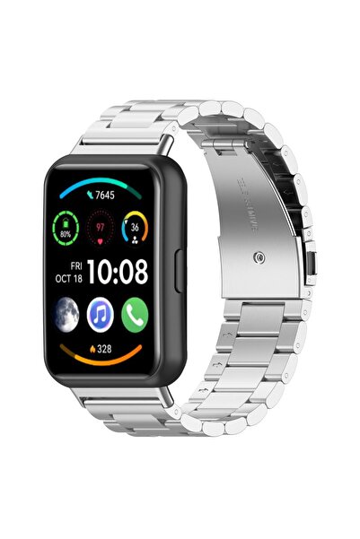 Huawei Watch Fit 2  Compatible Stainless Steel  Strap
