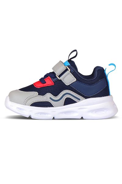Vicco Rony 346.24Y.117 Velcro Baby Boy Lighted Sneakers
