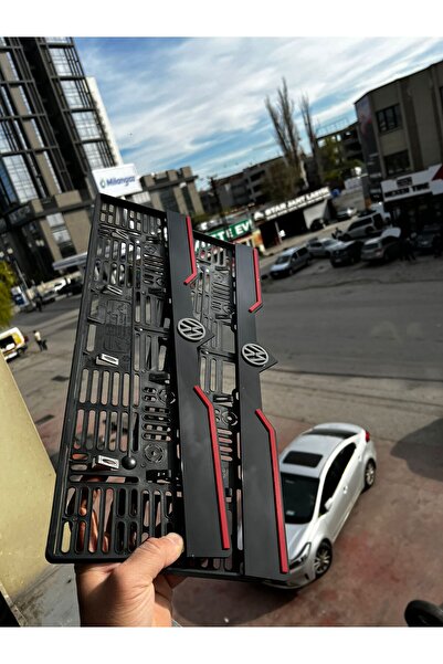 BMASTORE06 VOLKSWAGEN Uyumlu LOGOLU LİP MODEL Pleksi Plakalık