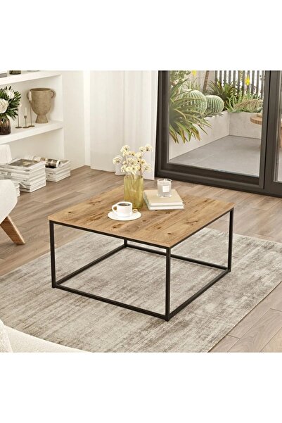 ATS Dekor Endüstriyel Tasarım  Kare Orta Sehpa