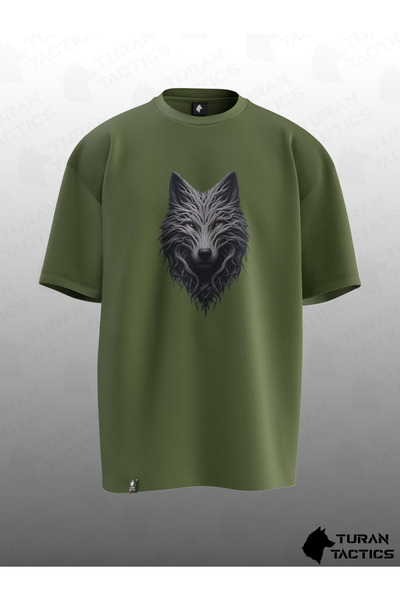 TURAN TACTICS T-SHIRT BOZKURT v2 ΣΧΕΔΙΑΣΜΕΝΟ OVERSIZE UNISEX