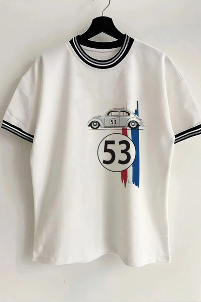 Vordevia Vosvos Štampano novi sezonski ovratnik i Sa detaljem rukava Sa rebra...