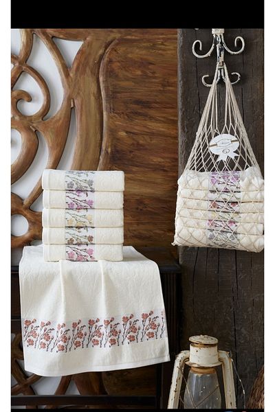 denizli hatırası 50x90 см, 6 броя, В КУТИЯ, 50% памук - 50% модал, кърпа