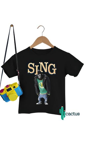 CACTUS COLLECTION TRIUC DE VARĂ IMPRIMAT Johnny Gorilla Sing pentru copii
