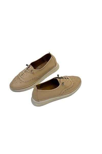 KAFKASLAR AYAKKABI ORTHOPEDIC ELASTIC SOFT DAILY WOMEN'S FLAT SHOES SPORTS MODEL CASUAL SHOES
