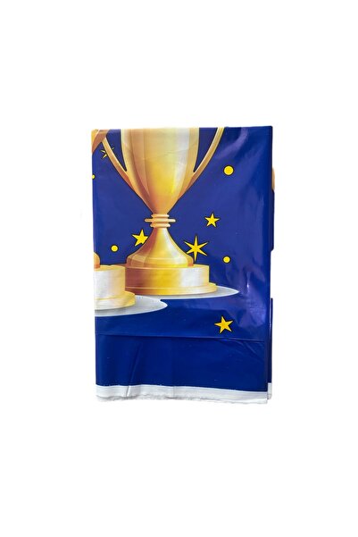 MFM Πλαστικό κάλυμμα τραπεζιού με θέμα Champion Yellow Navy Blue