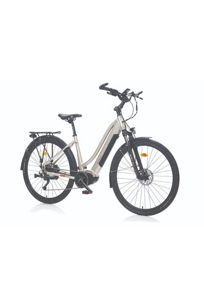 Corelli CORELLİ SACHA-L ELEKTRİKLİ KADIN ŞEHİR BİSİKLET HD 46CM 28 JANT 9 VİT...