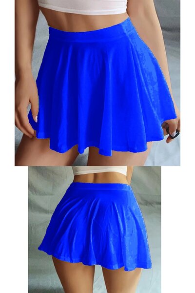 BENİMOLMALI Fusta cu talie elastica Fusta mini Fusta intreaga din lycra Fusta...