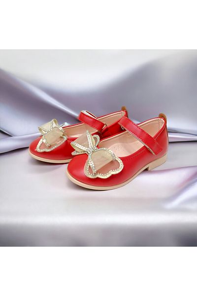 PATİK BEBE GIRL'S RED CIRT ORTHOPEDIC SHOES