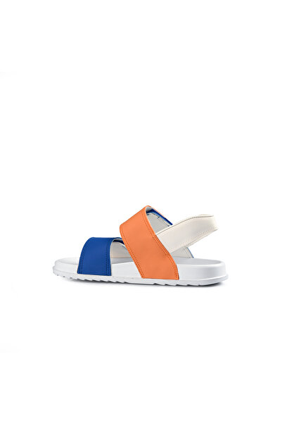 Vicco Children's Krixi Filet Phylon Sandals-White-Sax Blue